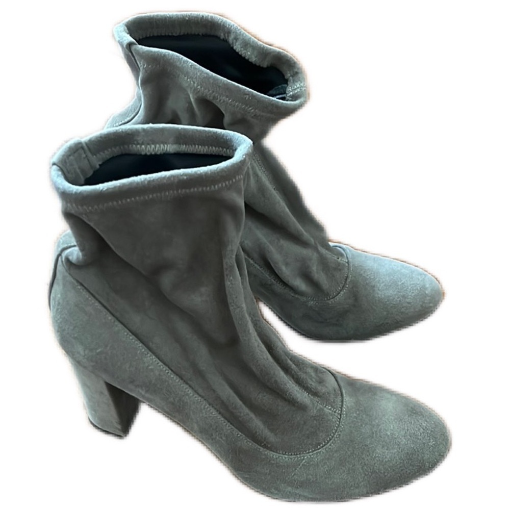 Vero Cuoio Suede Boots Gray Size 39
